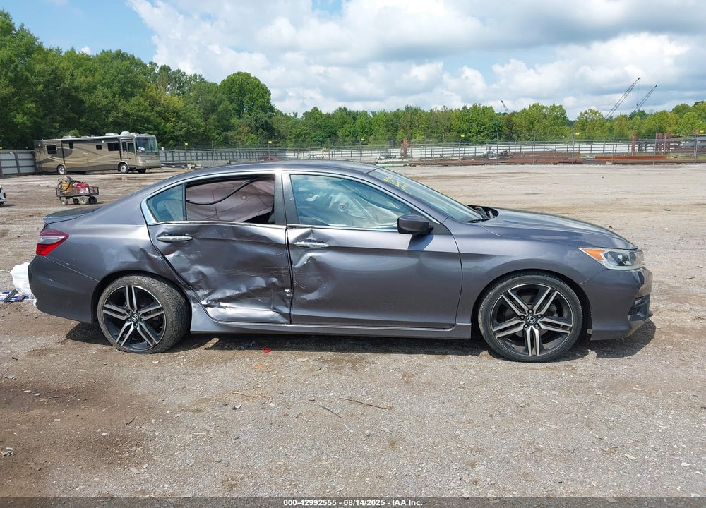 2017 HONDA ACCORD SPORT VIN: 1HGCR2F53HA297855