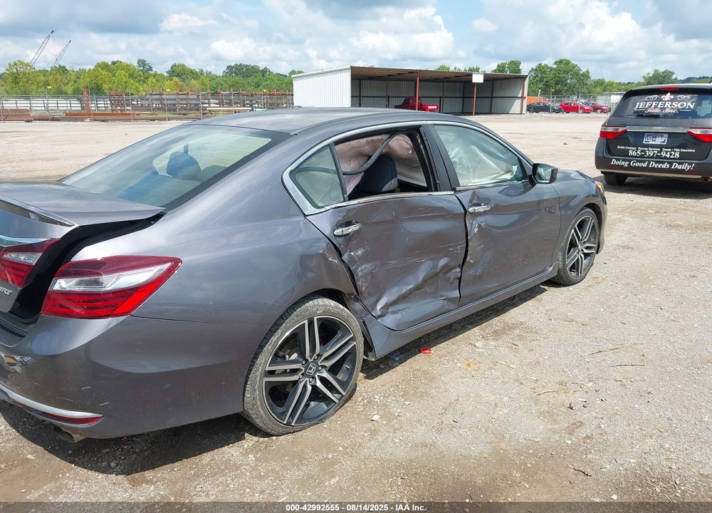 2017 HONDA ACCORD SPORT VIN: 1HGCR2F53HA297855
