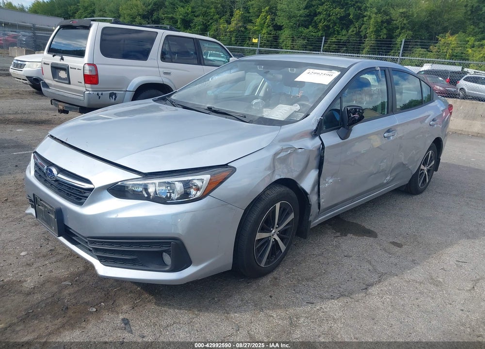 2021 SUBARU IMPREZA VIN: 4S3GKAV60M3600811