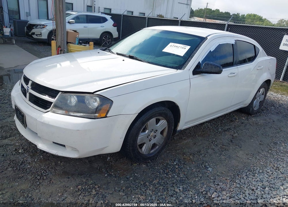 2008 DODGE AVENGER SE VIN: 1B3LC46K68N190293