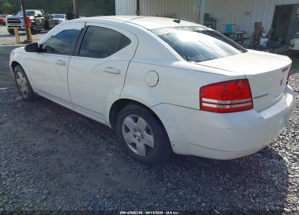 2008 DODGE AVENGER SE VIN: 1B3LC46K68N190293