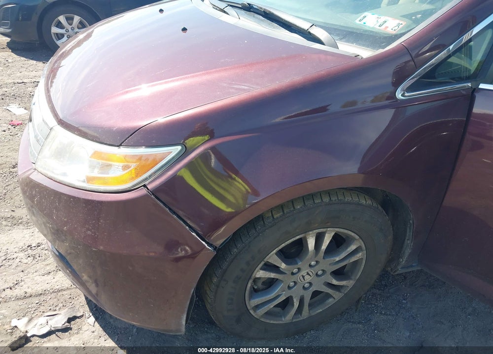 2011 HONDA ODYSSEY EX-L VIN: 5FNRL5H65BB058257