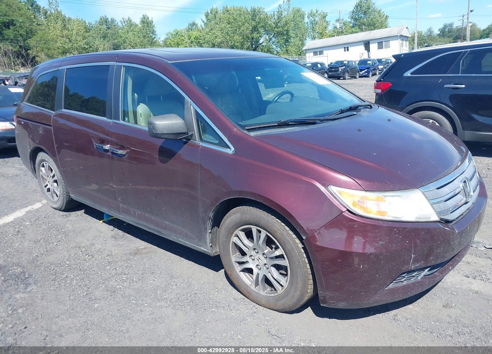 2011 HONDA ODYSSEY EX-L VIN: 5FNRL5H65BB058257