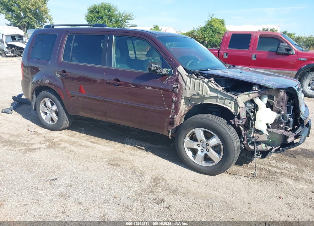 2010 HONDA PILOT EX VIN: 5FNYF4H47AB010205