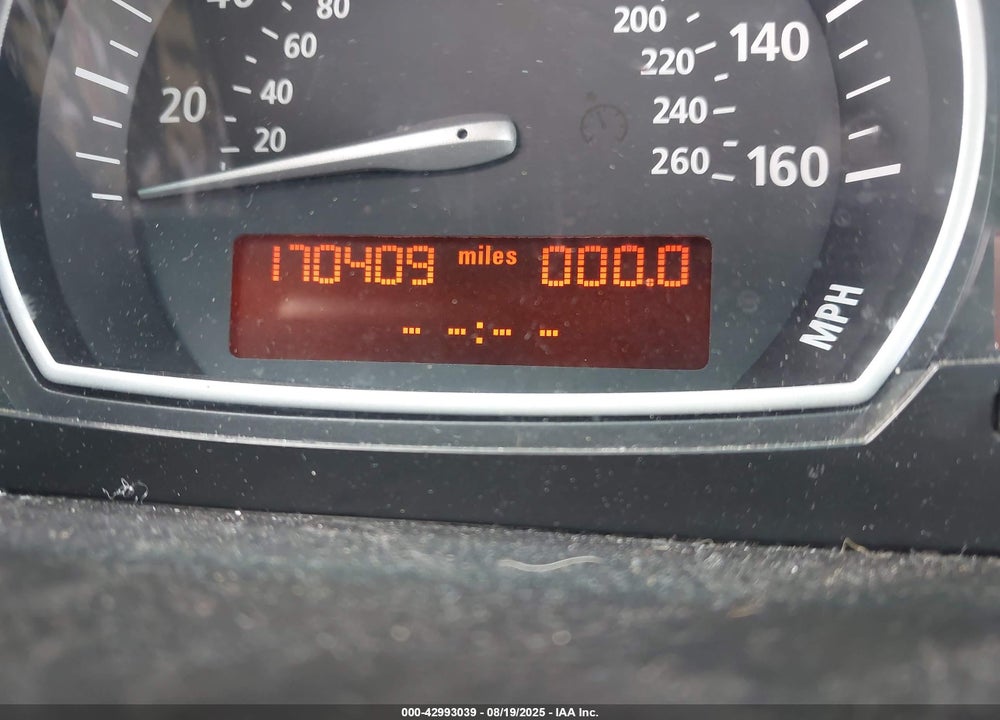 2007 BMW X3 VIN: WBXPC93407WF15926