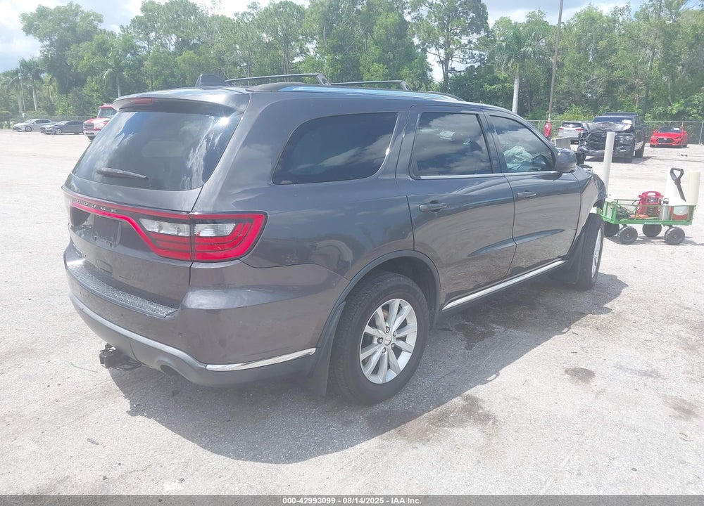 2014 DODGE DURANGO VIN: 1C4RDJAG2EC349440