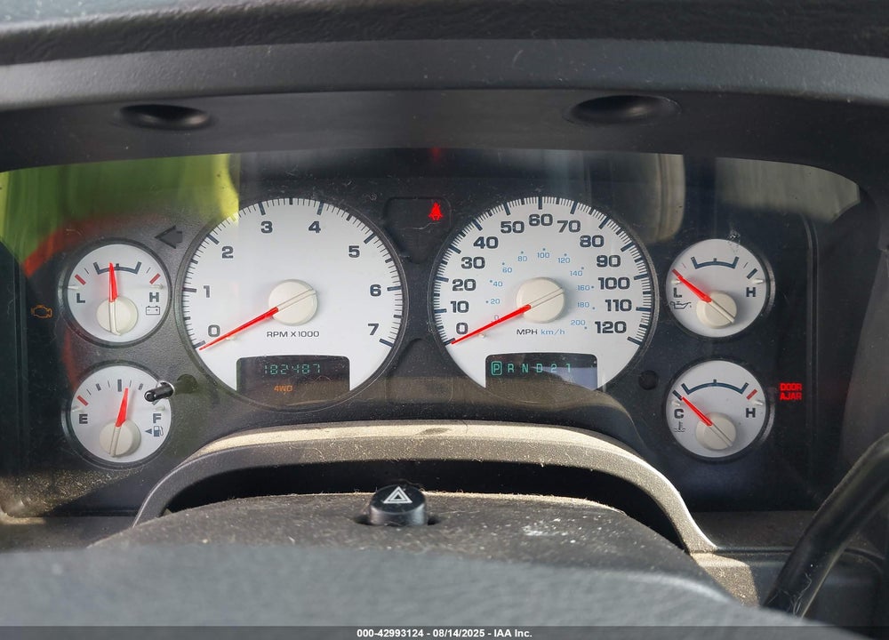 2005 DODGE RAM 1500 SLT/LARAMIE VIN: 1D7HU18N95S361676