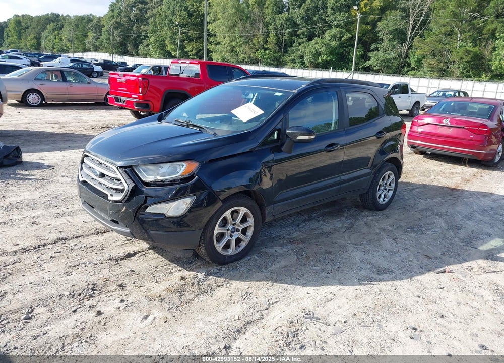 2019 FORD ECOSPORT SE VIN: MAJ3S2GE9KC251935
