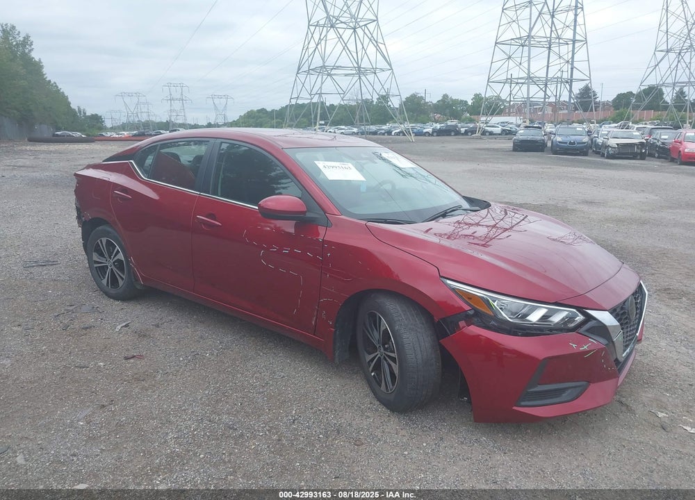 2023 NISSAN SENTRA SV XTRONIC CVT VIN: 3N1AB8CV7PY275842