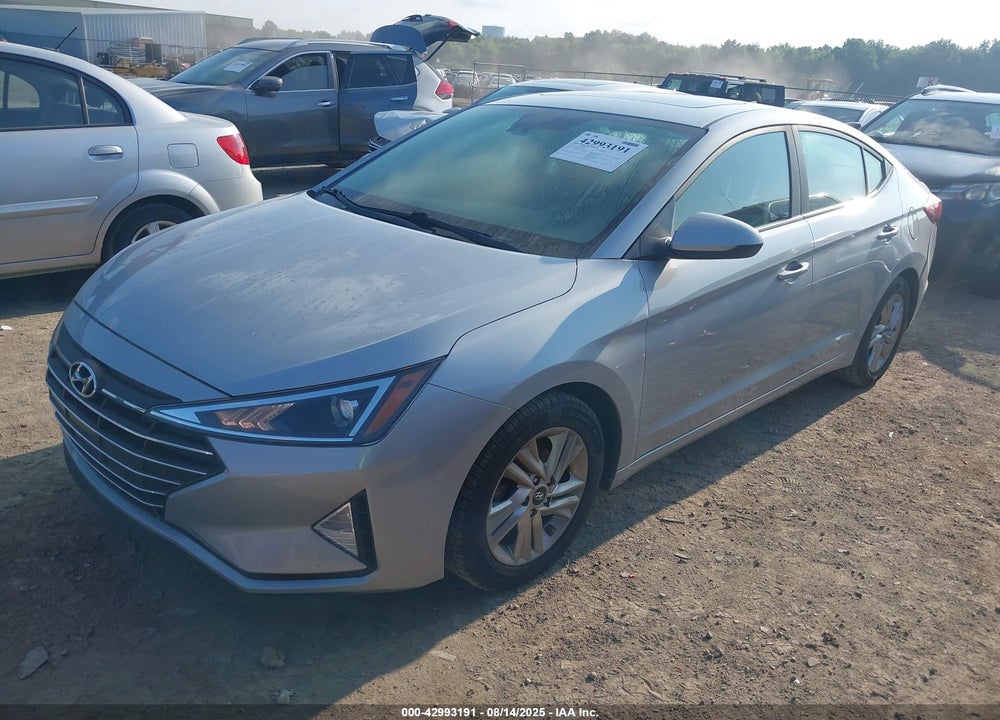 2020 HYUNDAI ELANTRA VIN: KMHD84LF1LU939510