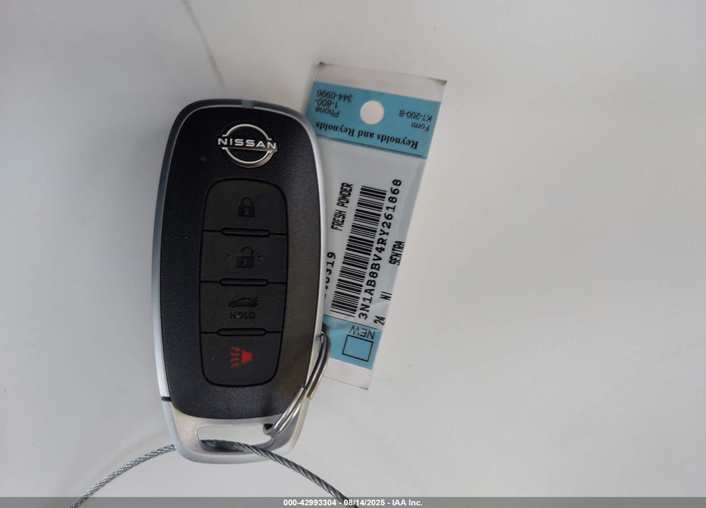 2024 NISSAN SENTRA VIN: 3N1AB8BV4RY261868