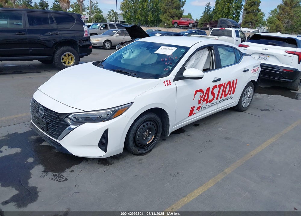 2024 NISSAN SENTRA VIN: 3N1AB8BV4RY261868