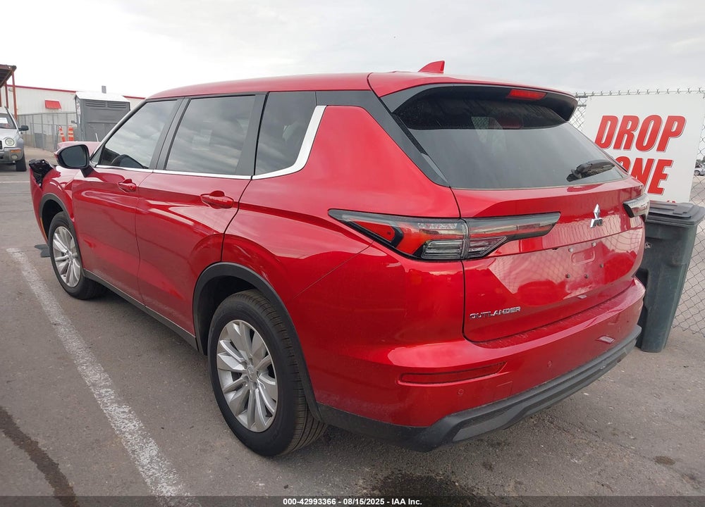 2025 MITSUBISHI OUTLANDER ES 2.5 2WD VIN: JA4J3UA87SZ022867
