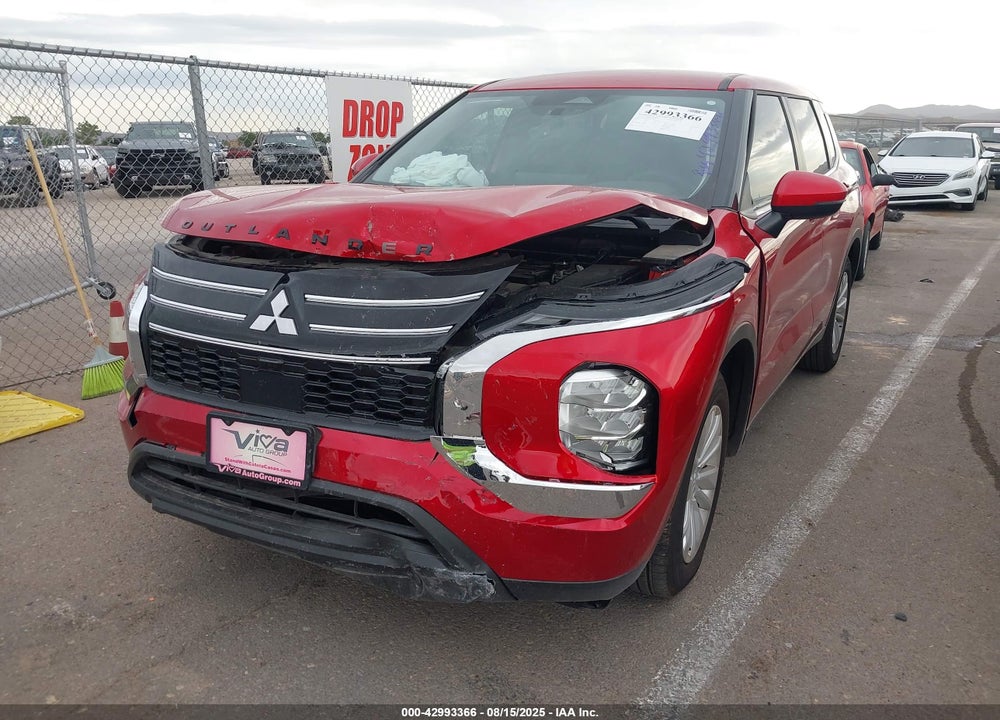 2025 MITSUBISHI OUTLANDER ES 2.5 2WD VIN: JA4J3UA87SZ022867
