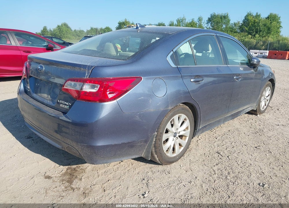 2016 SUBARU LEGACY VIN: 4S3BNAH69G3010074