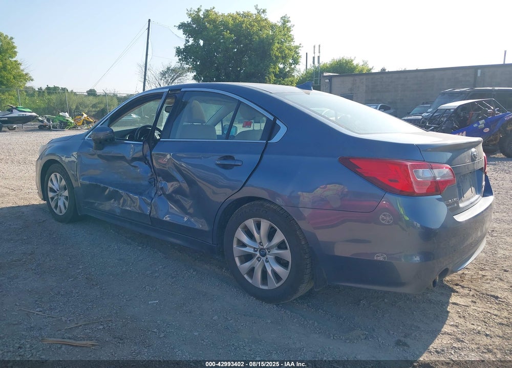 2016 SUBARU LEGACY VIN: 4S3BNAH69G3010074