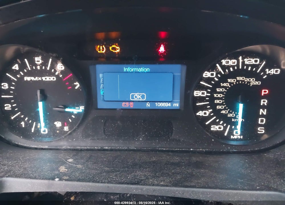 2014 FORD EDGE SEL VIN: 2FMDK4JC6EBB84440