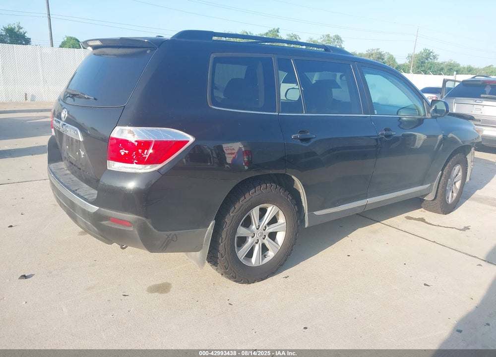 2012 TOYOTA HIGHLANDER VIN: 5TDZK3EH5CS082892