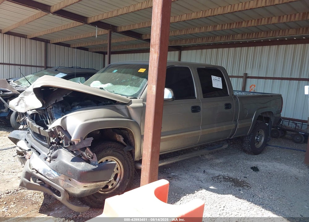 2002 CHEVROLET SILVERADO 2500HD LS VIN: 1GCHK23U42F119452