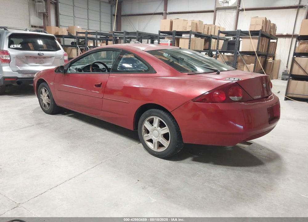 2001 MERCURY COUGAR V6/V6 S VIN: 1ZWFT61L115612363