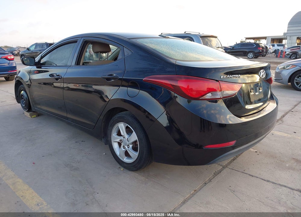 2015 HYUNDAI ELANTRA SE VIN: KMHDH4AEXFU229391