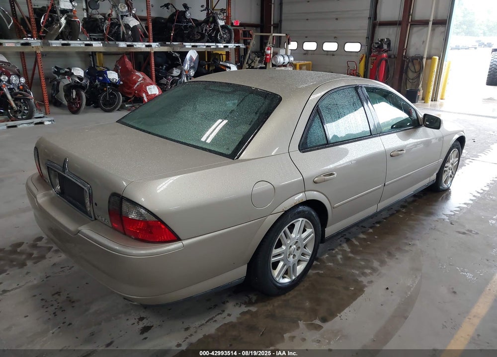 2004 LINCOLN LS V8 VIN: 1LNHM87A04Y638370