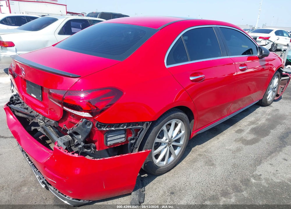 2019 MERCEDES-BENZ A-CLASS VIN: WDD3G4EB4KW027203
