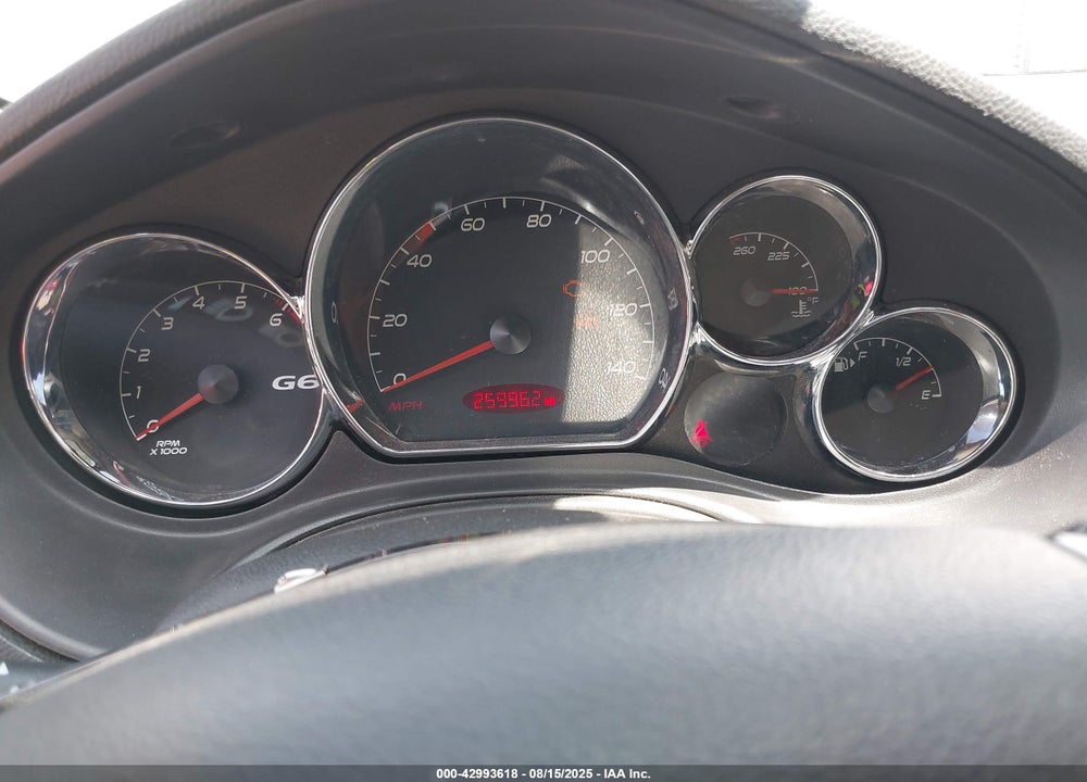 2006 PONTIAC G6 GT VIN: 1G2ZH158164193852