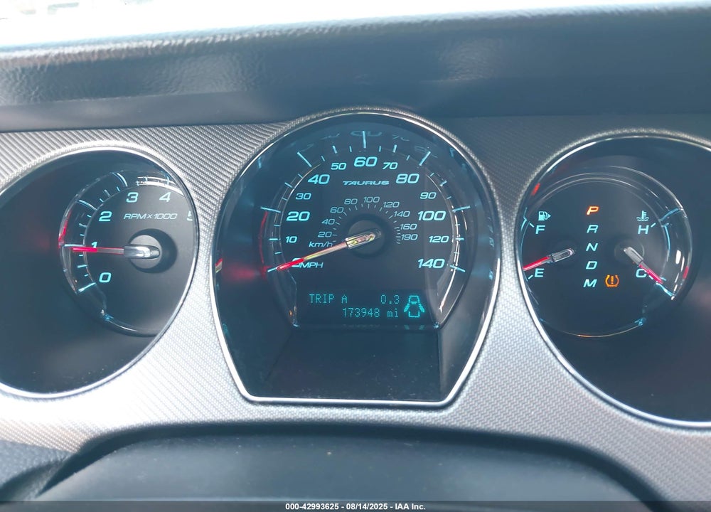 2010 FORD TAURUS SHO VIN: 1FAHP2KT6AG114648