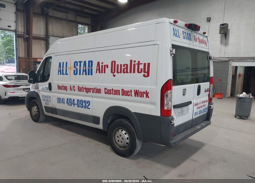 2014 RAM PROMASTER 2500 HIGH ROOF VIN: 3C6TRVCG3EE119711