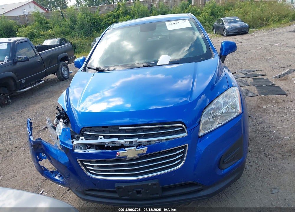 2015 CHEVROLET TRAX 1LS VIN: KL7CJKSB6FB057544
