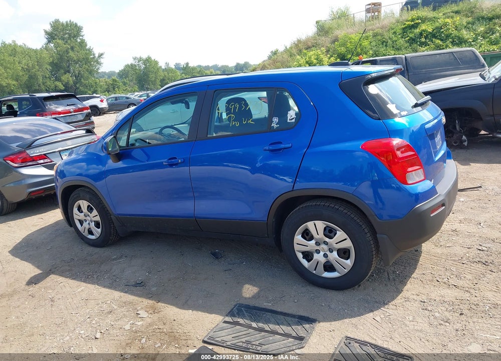 2015 CHEVROLET TRAX 1LS VIN: KL7CJKSB6FB057544