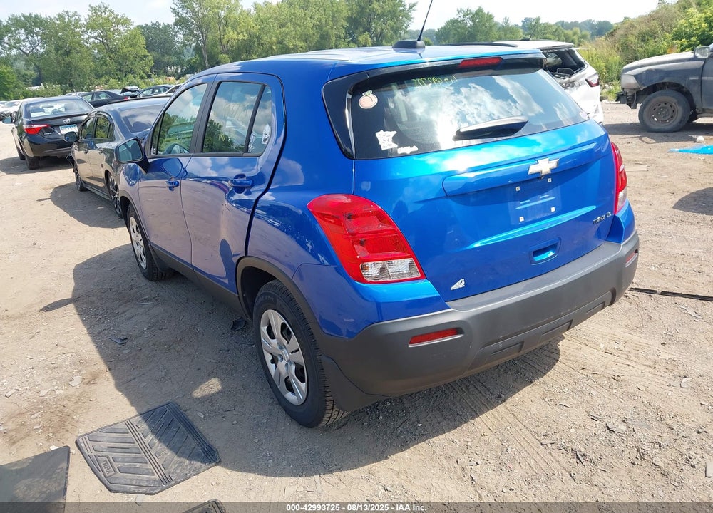 2015 CHEVROLET TRAX 1LS VIN: KL7CJKSB6FB057544