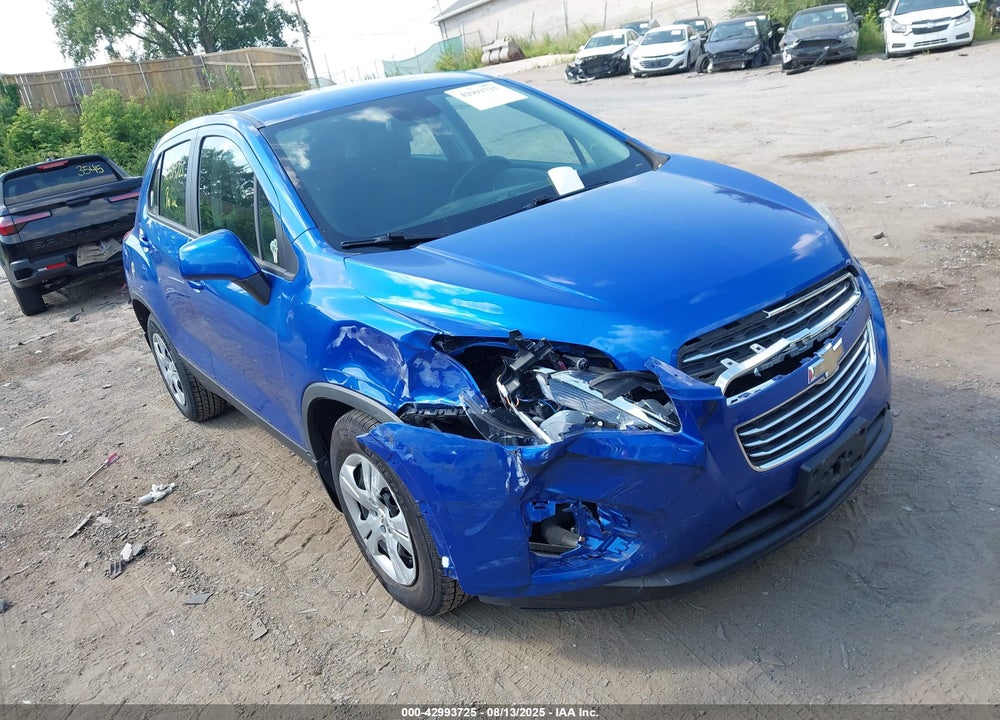 2015 CHEVROLET TRAX 1LS VIN: KL7CJKSB6FB057544