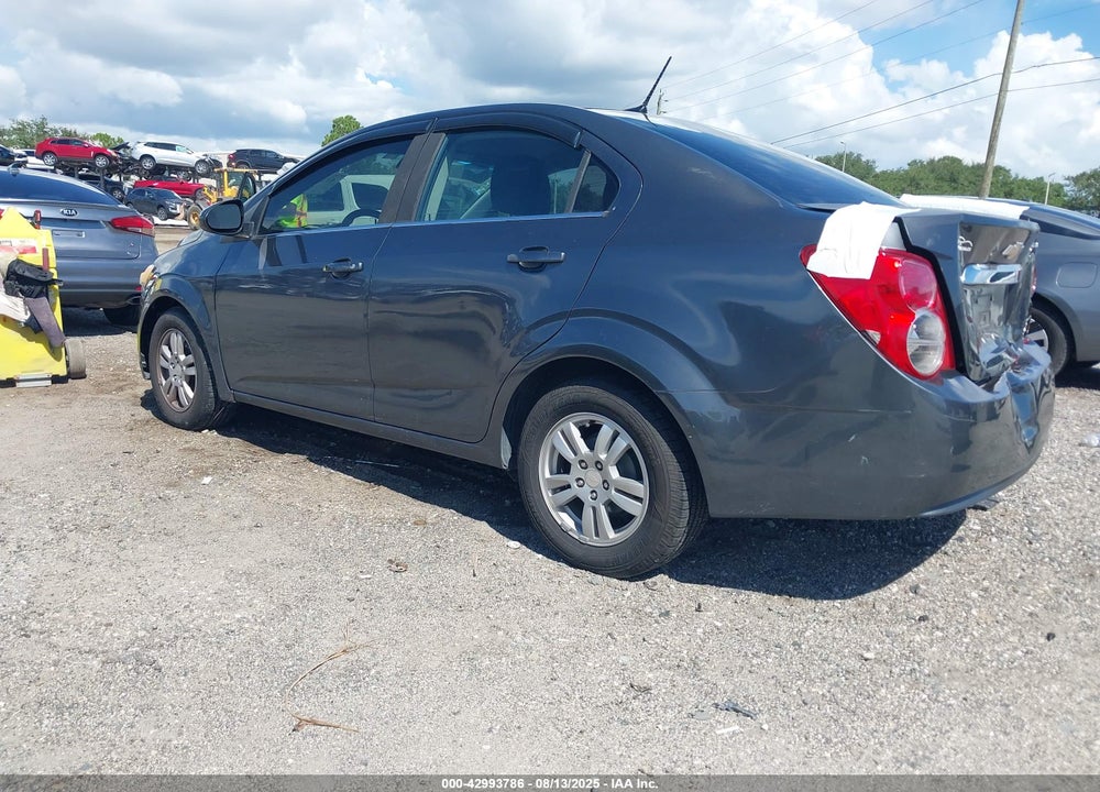2012 CHEVROLET SONIC VIN: 1G1JC5SHXC4223356