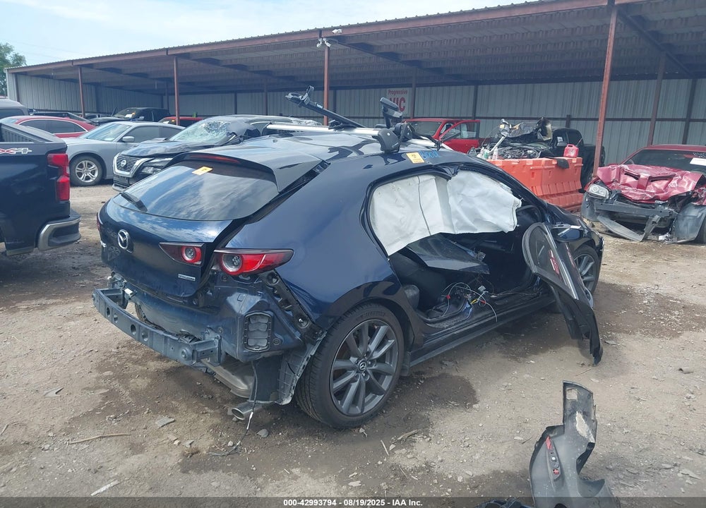 2021 MAZDA 3 VIN: JM1BPAKL7M1348458