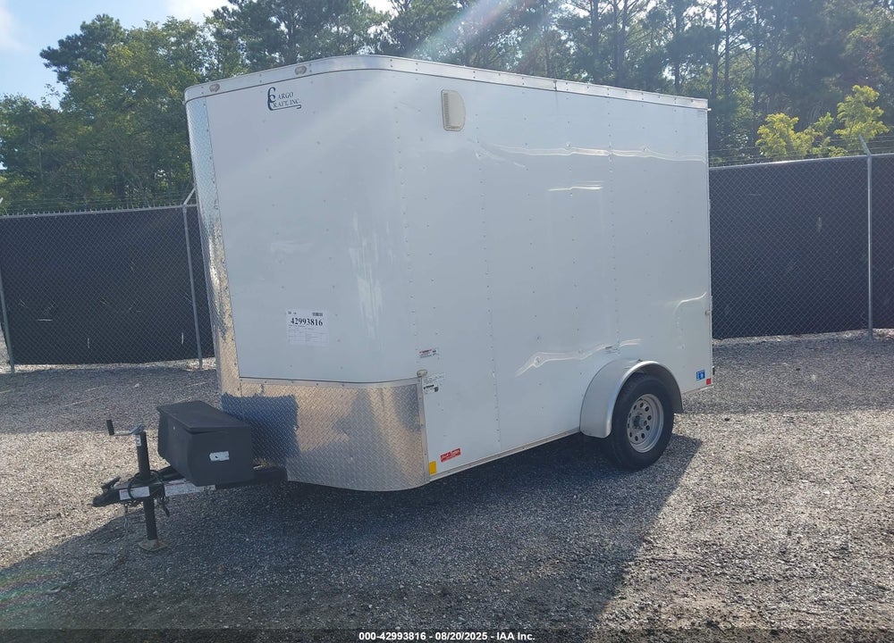 2022 CARG 12FT ENCLOSED VIN: 4D6EB1217NA047869