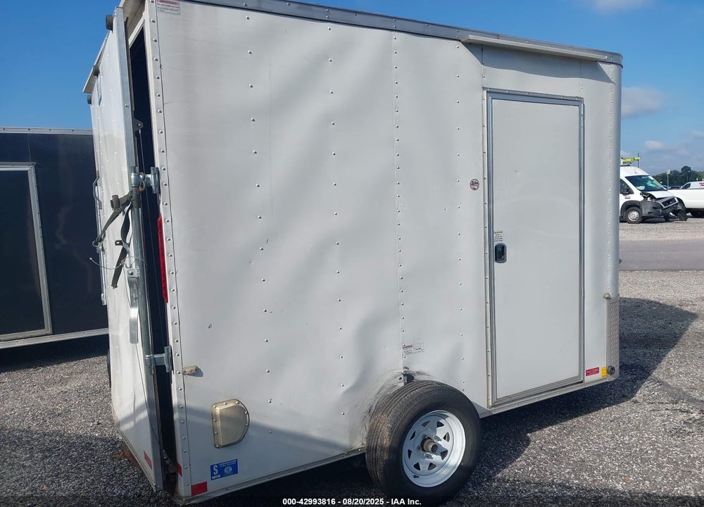 2022 CARG 12FT ENCLOSED VIN: 4D6EB1217NA047869