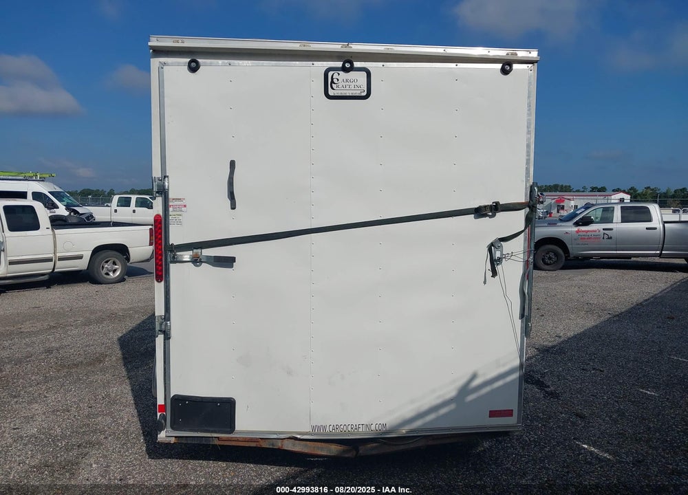 2022 CARG 12FT ENCLOSED VIN: 4D6EB1217NA047869