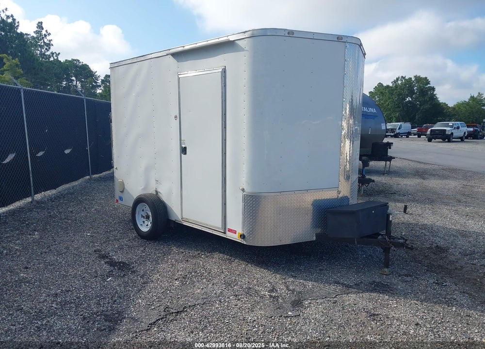 2022 CARG 12FT ENCLOSED VIN: 4D6EB1217NA047869