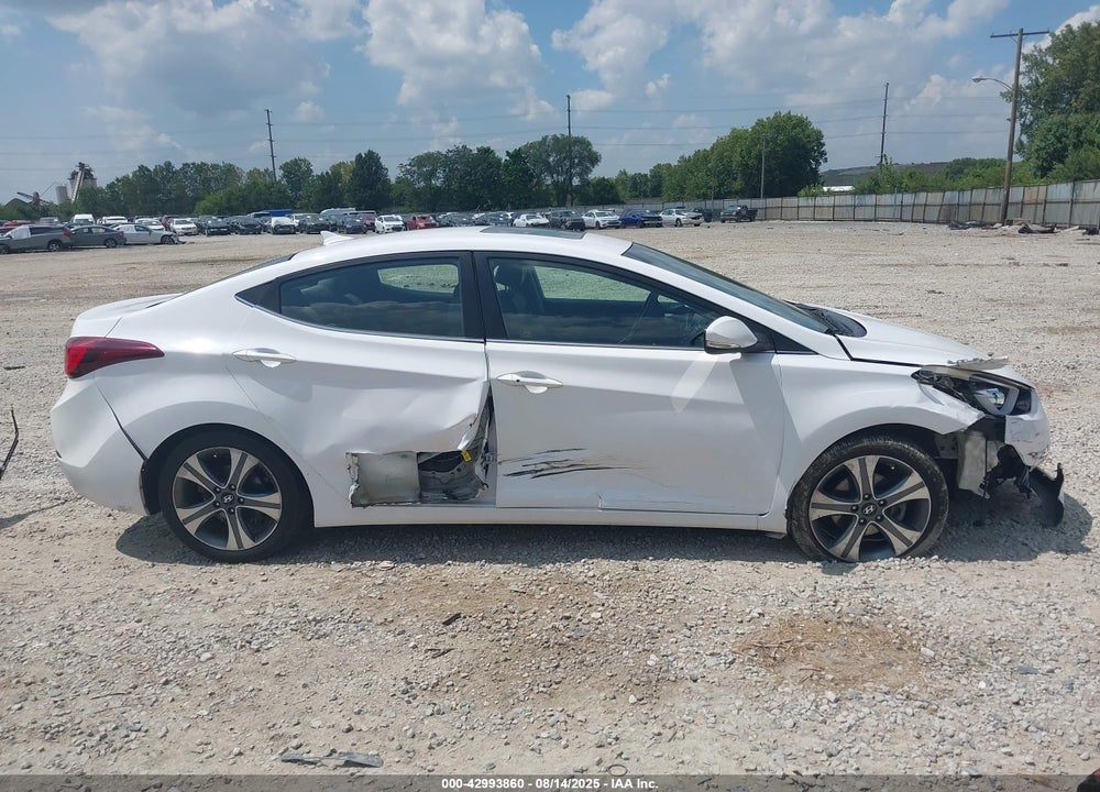 2015 HYUNDAI ELANTRA VIN: KMHDH4AH1FU382834