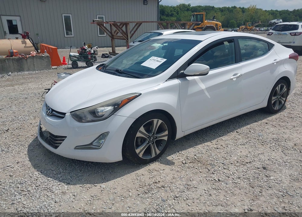 2015 HYUNDAI ELANTRA VIN: KMHDH4AH1FU382834
