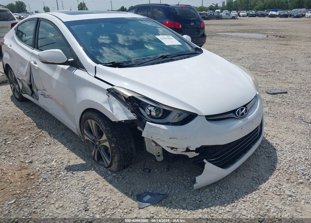 2015 HYUNDAI ELANTRA VIN: KMHDH4AH1FU382834