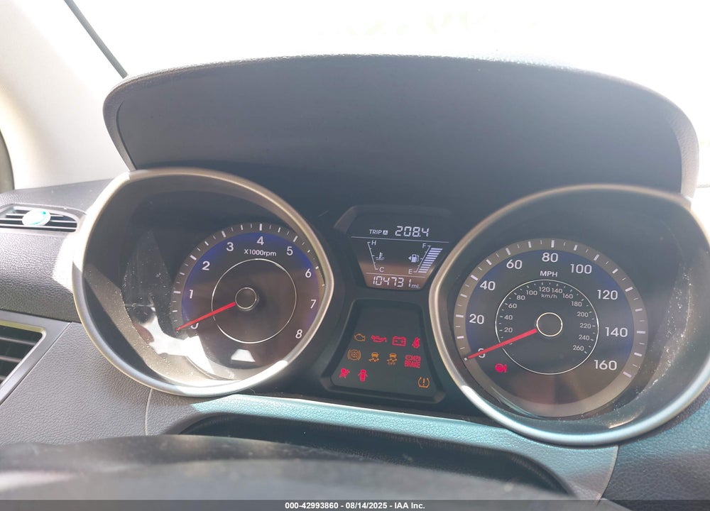 2015 HYUNDAI ELANTRA VIN: KMHDH4AH1FU382834