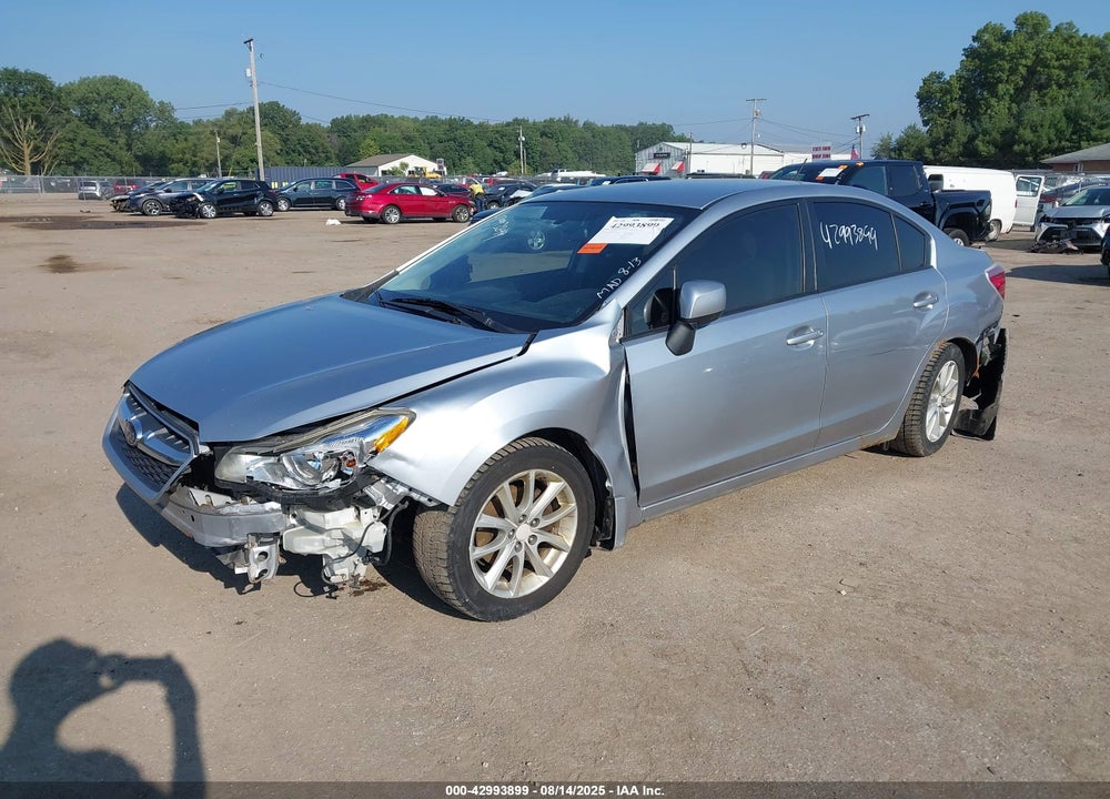 2013 SUBARU IMPREZA VIN: JF1GJAC62DH017283