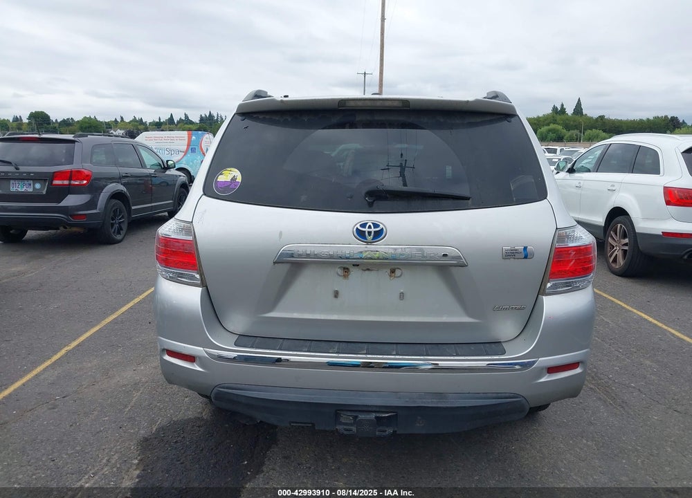 2011 TOYOTA HIGHLANDER HYBRID VIN: JTEDC3EH4B2001387