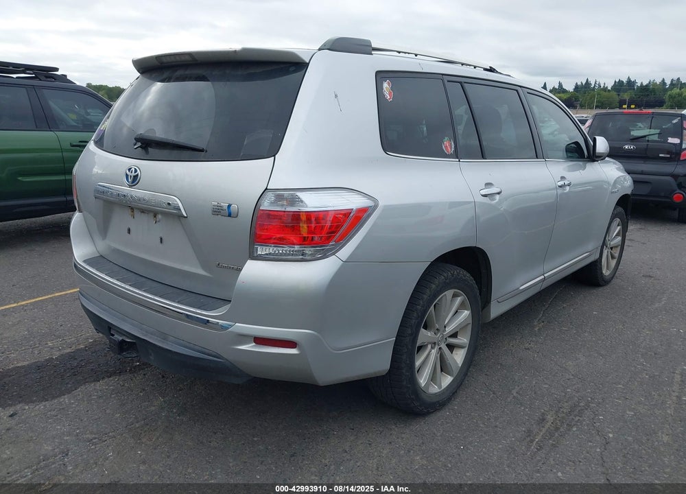 2011 TOYOTA HIGHLANDER HYBRID VIN: JTEDC3EH4B2001387