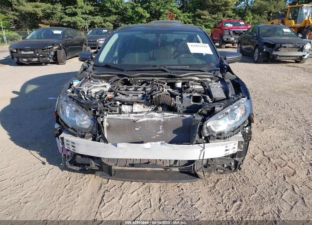 2018 HONDA CIVIC EX-T VIN: JHMFC1F31JX027546