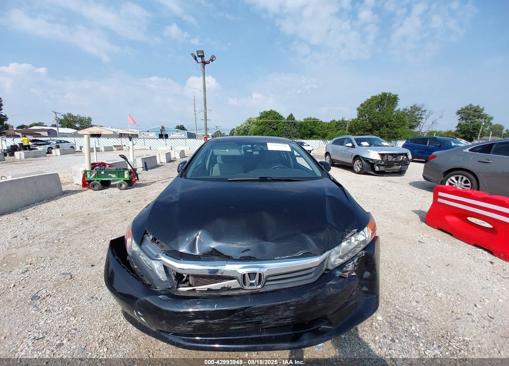 2012 HONDA CIVIC VIN: 19XFB2F50CE004533