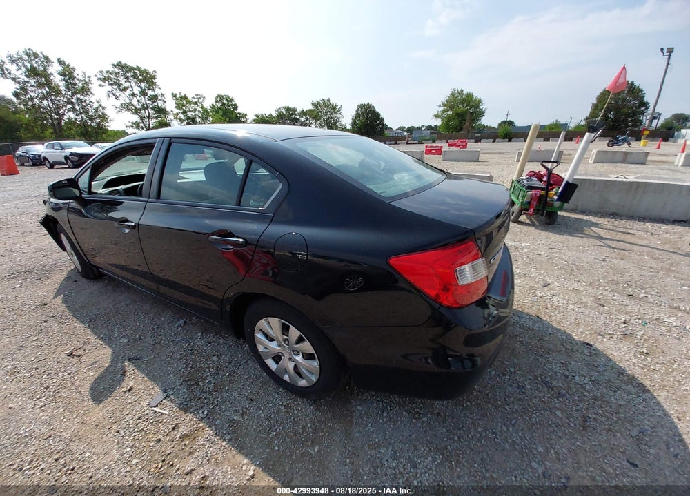 2012 HONDA CIVIC VIN: 19XFB2F50CE004533